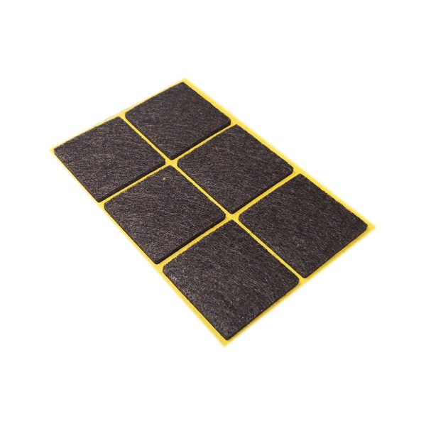 30*30mm Brown Felt Pads For Floor Protector